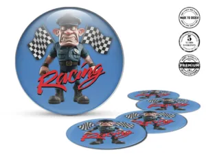 Wheel badge Premium Edition Superior Dome Badges